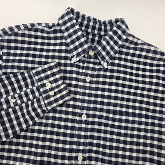 Brooks Brothers Red Fleece Other - Brooks Brothers Black Check Button Down Long Sleeve Shirt M Office